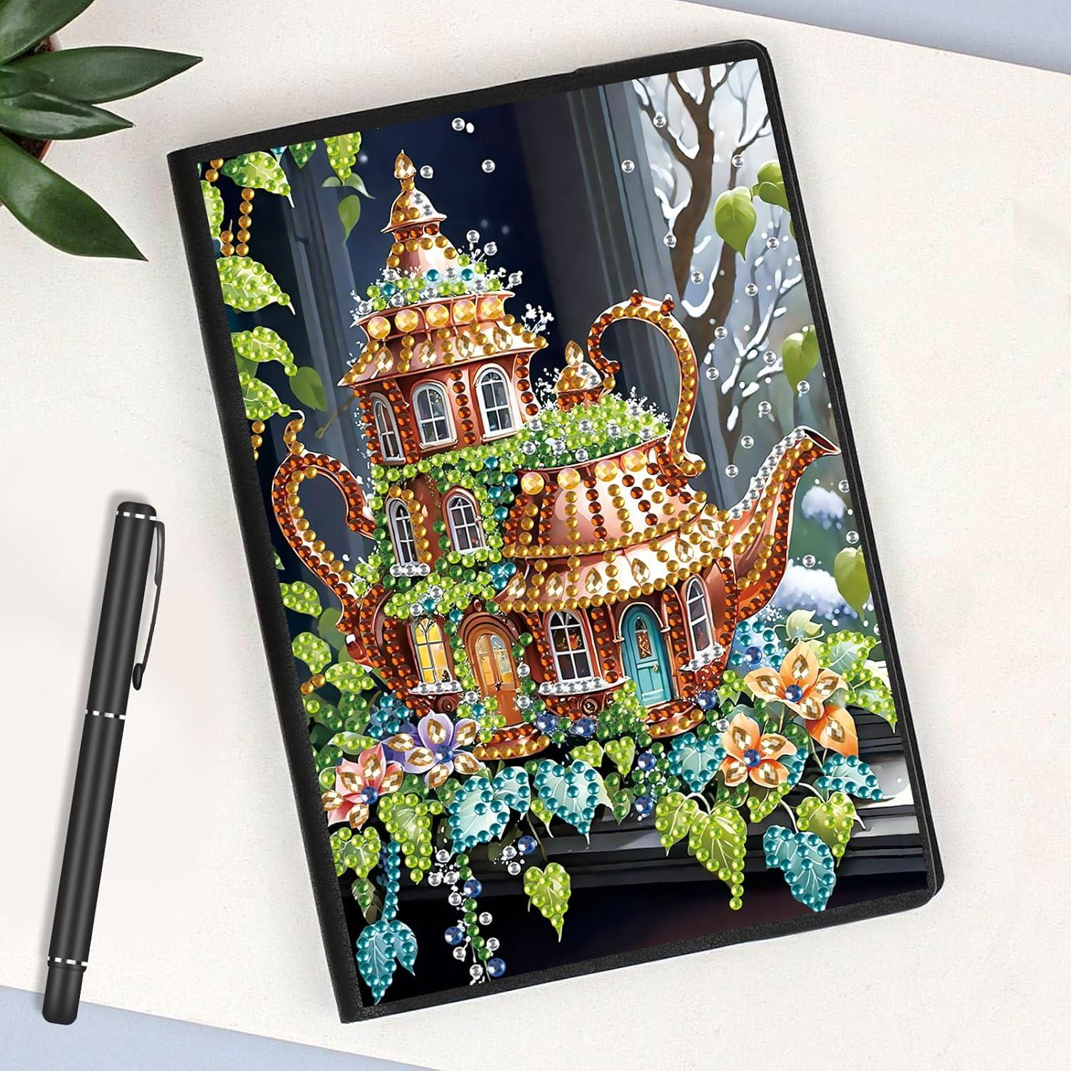 Cuaderno de Pintura con Diamantes JISHSHAY 21x14.5cm DIY