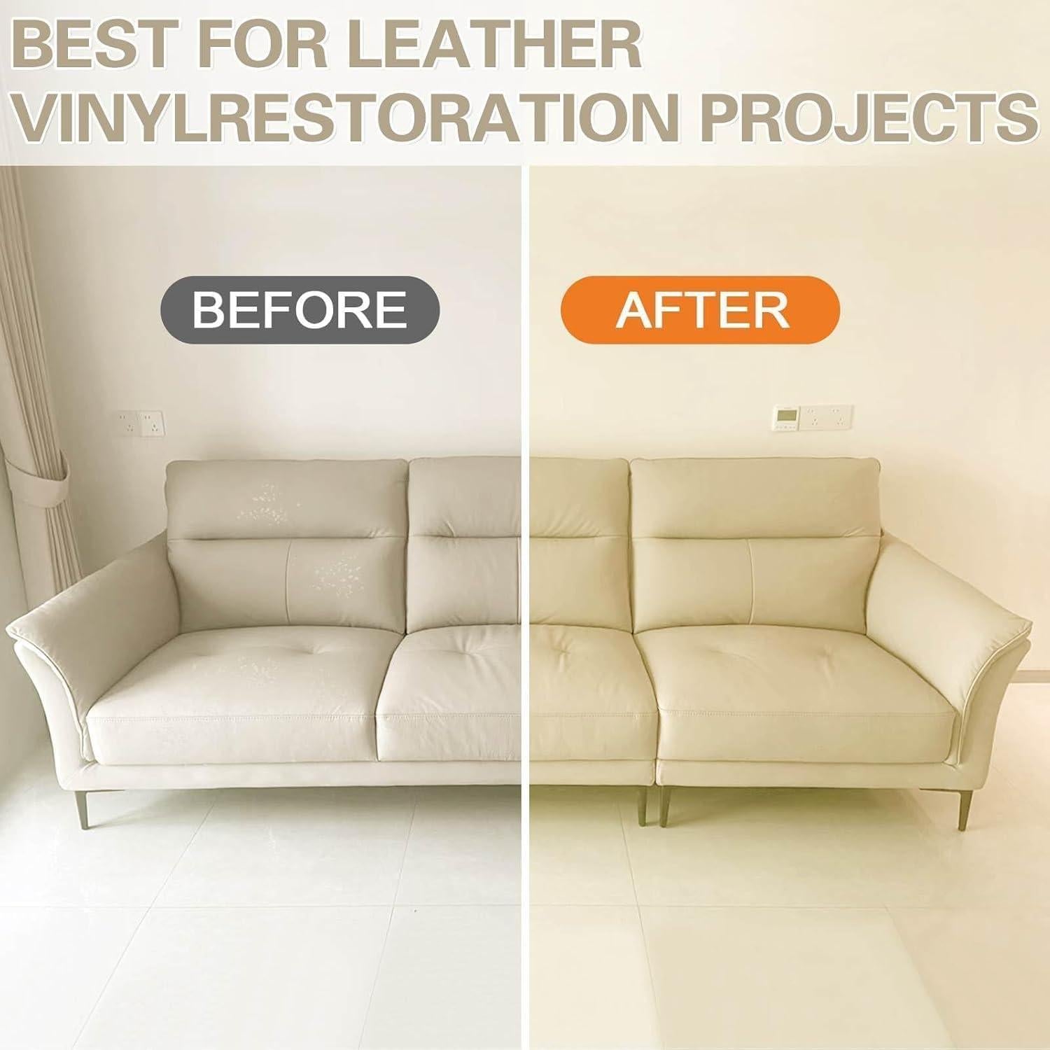 Kit de Reparación de Cuero SEISSO Beige Oscuro 227g