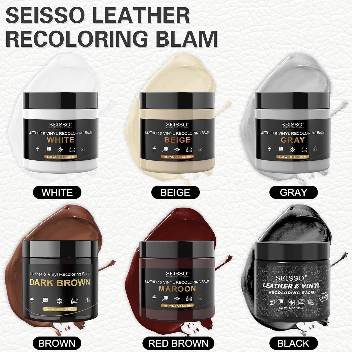 Kit de Reparación de Cuero SEISSO Beige Oscuro 227g