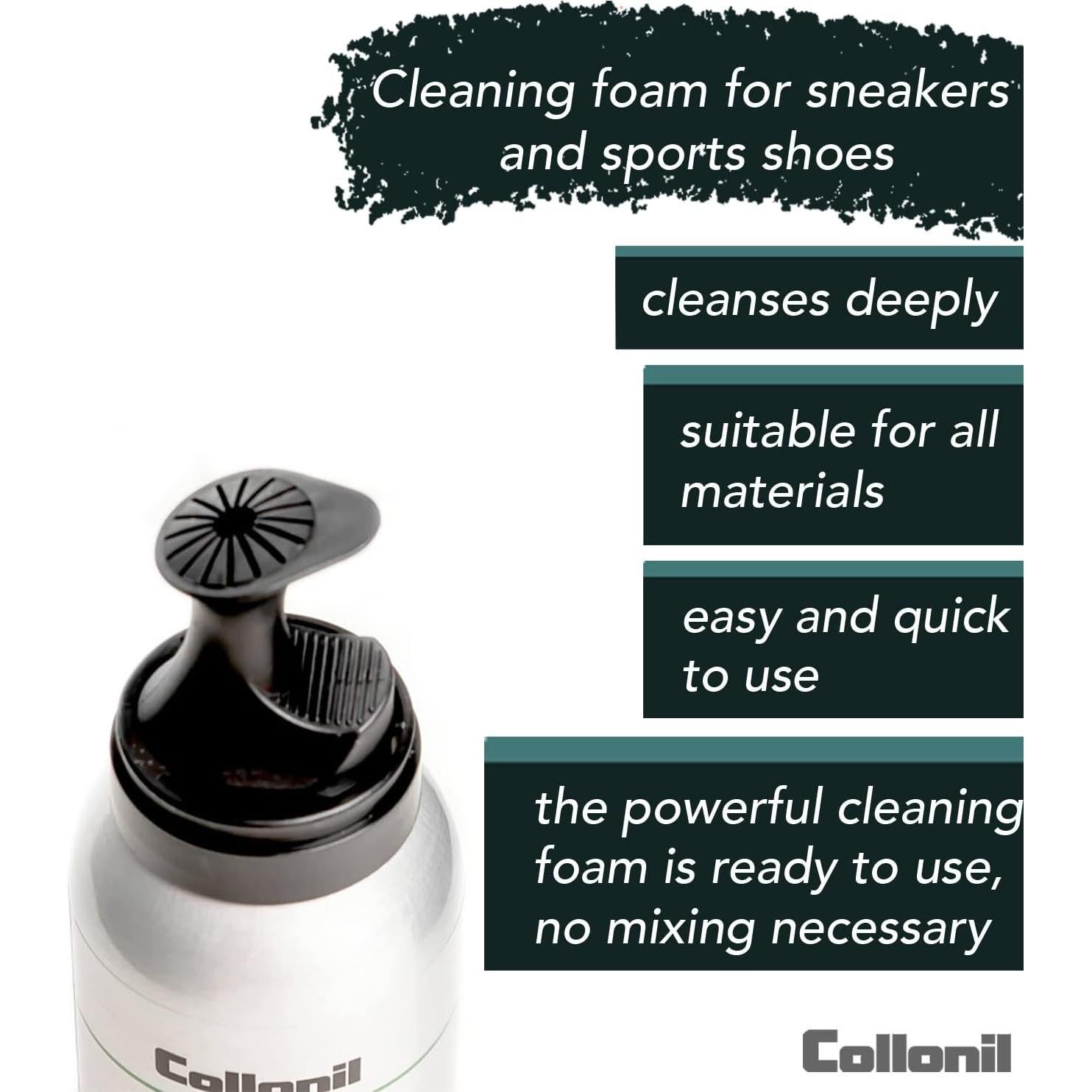 Espuma Limpiadora Collonil Carbon Lab 125 ml - Para Zapatillas