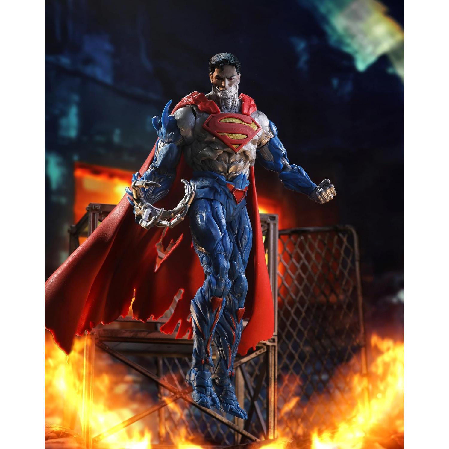 Figura de acción McFarlane Cyborg Superman 27.9 cm