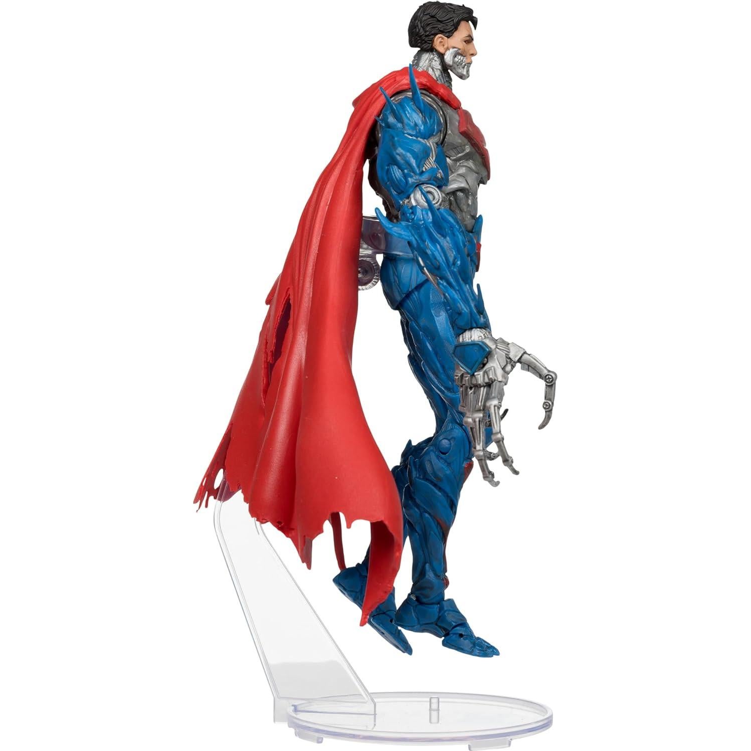 Figura de acción McFarlane Cyborg Superman 27.9 cm