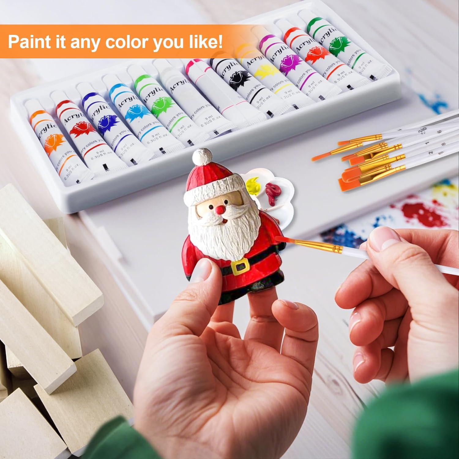 Kit de Tallado en Madera Olerqzer 56 Piezas para Principiantes