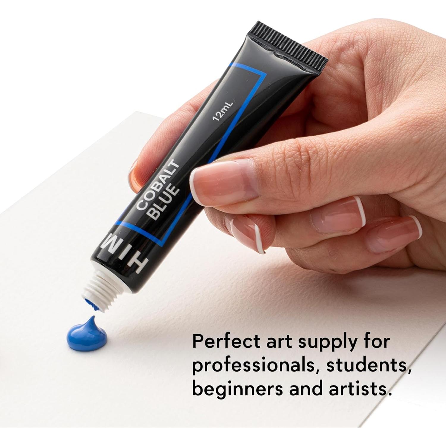 HIMI Pintura Acrílica 36 Colores 12ml No Tóxica para Manualidades