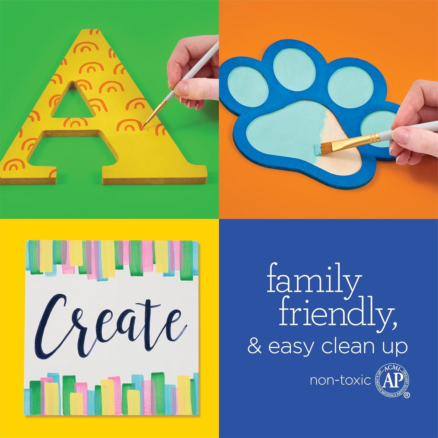 Conjunto de Pintura Acrílica Apple Barrel PROMOTCK 18 Colores 59 ml