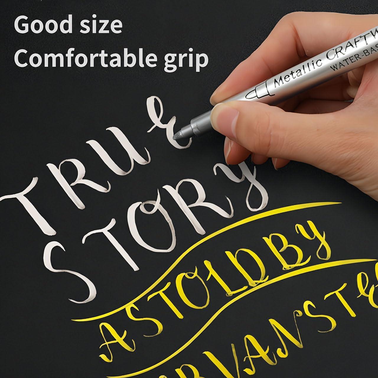 Conjunto de Marcadores Permanentes Acrílicos Funny Live 6pcs