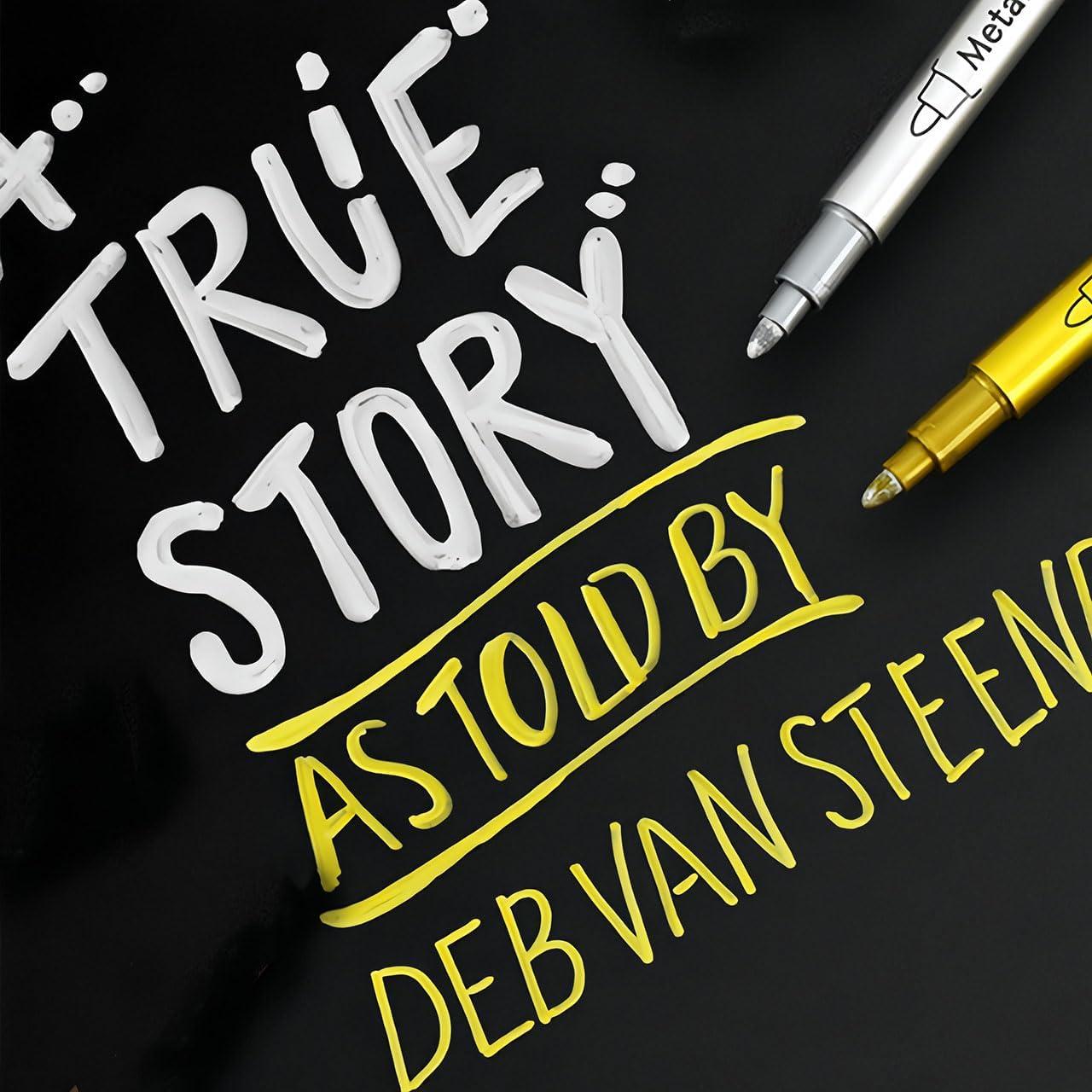 Conjunto de Marcadores Permanentes Acrílicos Funny Live 6pcs