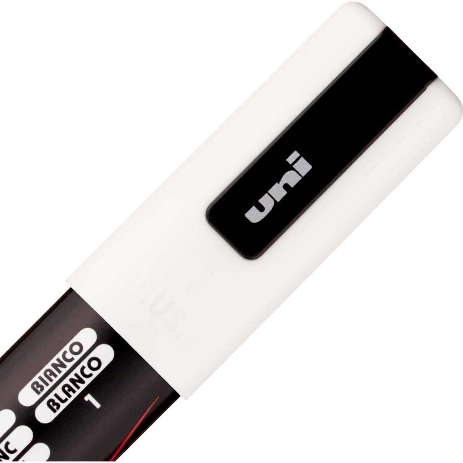 Marcadores de Pintura Posca Uni PC-5BR 3 Unidades Blanco 1.0-4.0mm