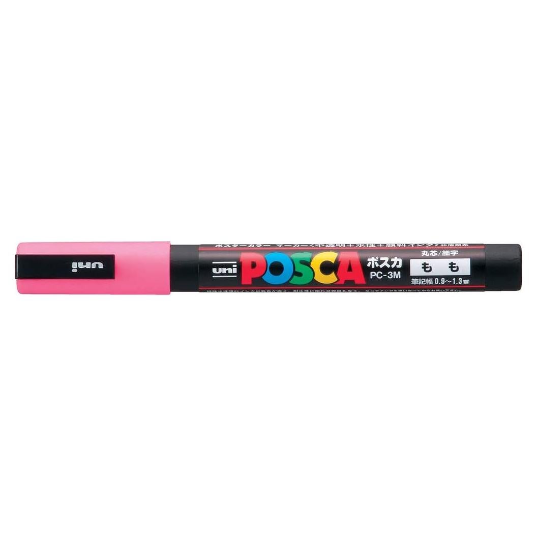 Marcador Fino Uni Posca Rosa PC3M.13 1mm