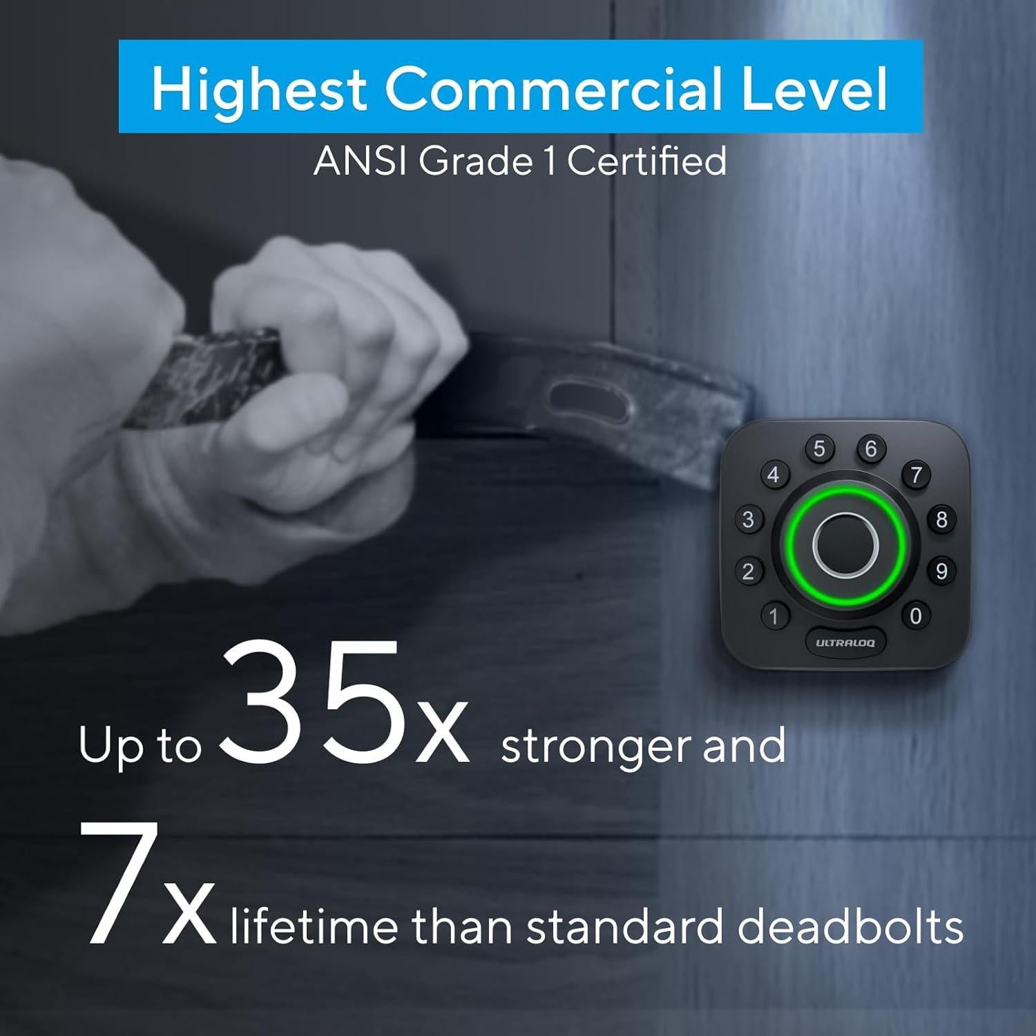 Cerradura Inteligente ULTRALOQ U-Bolt Pro WiFi 8-en-1