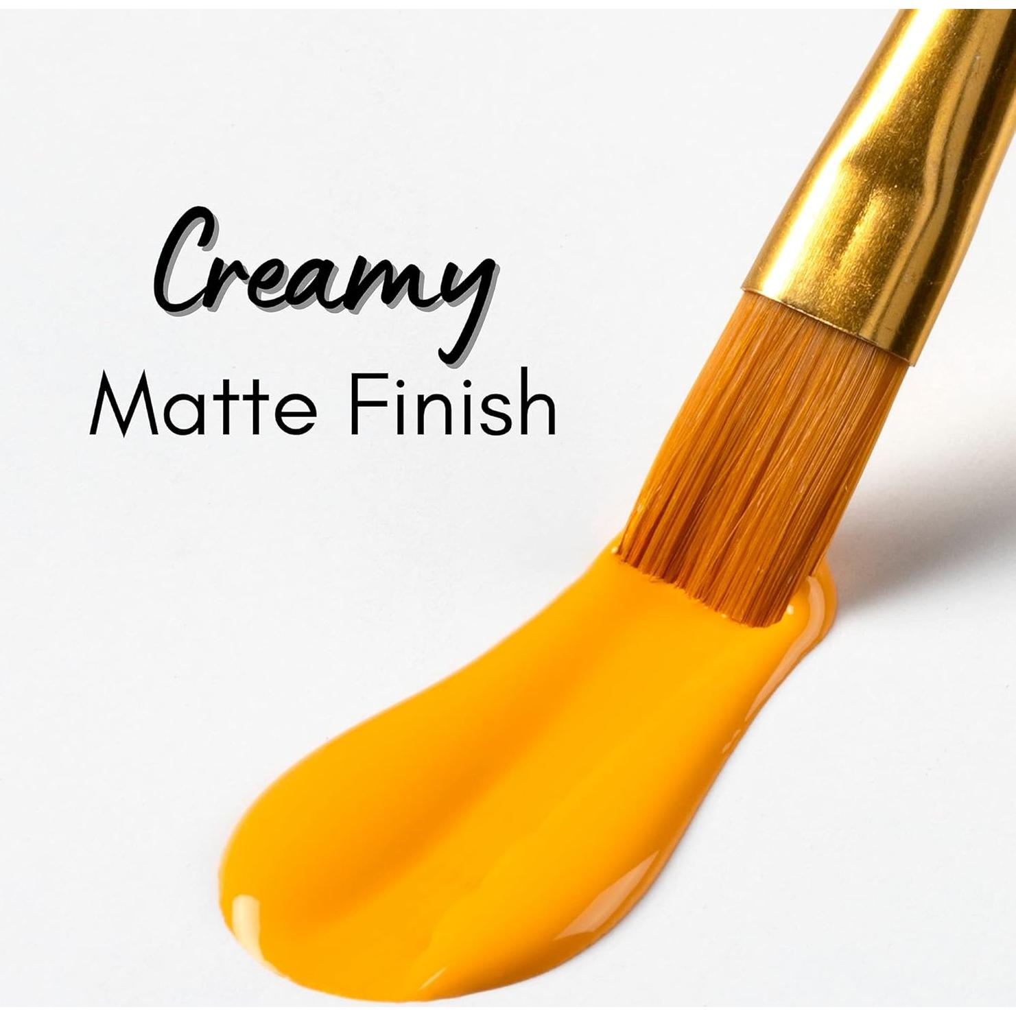 Pintura Acrílica Apple Barrel 8 Oz Blanco Antiguo Mate