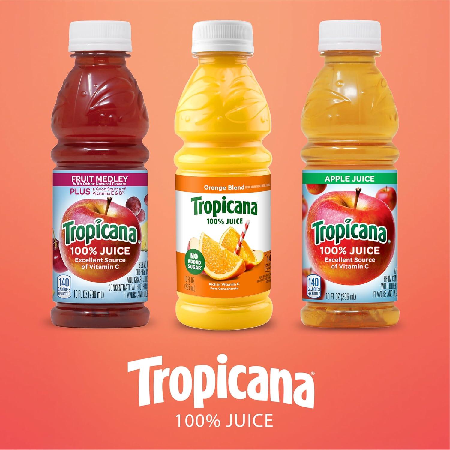 Tropicana Jugo 100% Variedad Clásica 24 Botellas 300ml