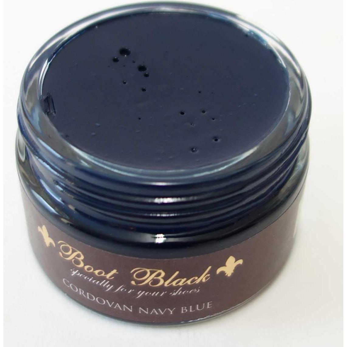 Crema para Cuero Cordovan Boot Black - Aceite de Jojoba 55g