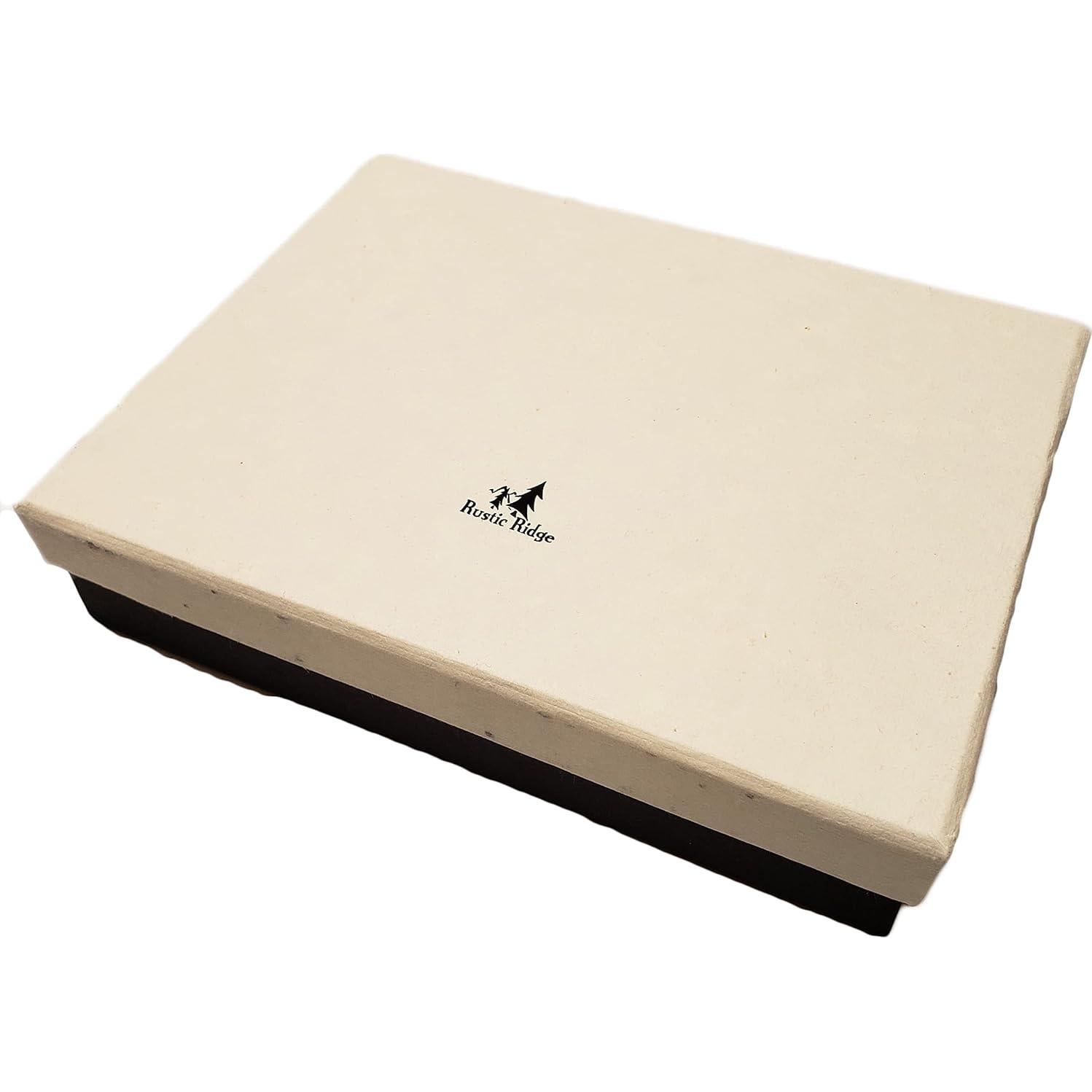 Álbum de fotos de cuero rústico Rustic Ridge Leather 60 fotos