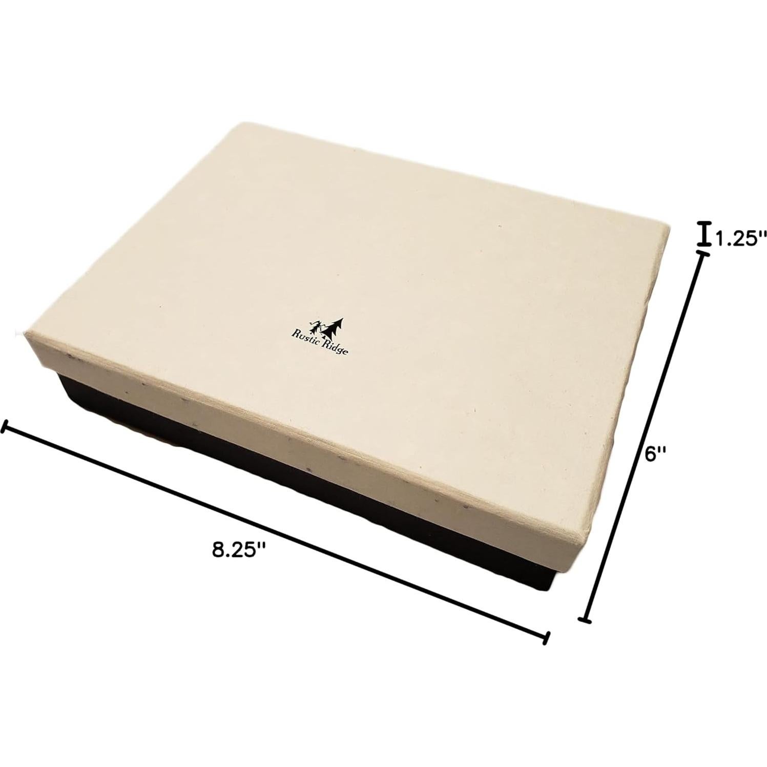 Álbum de fotos de cuero rústico Rustic Ridge Leather 60 fotos