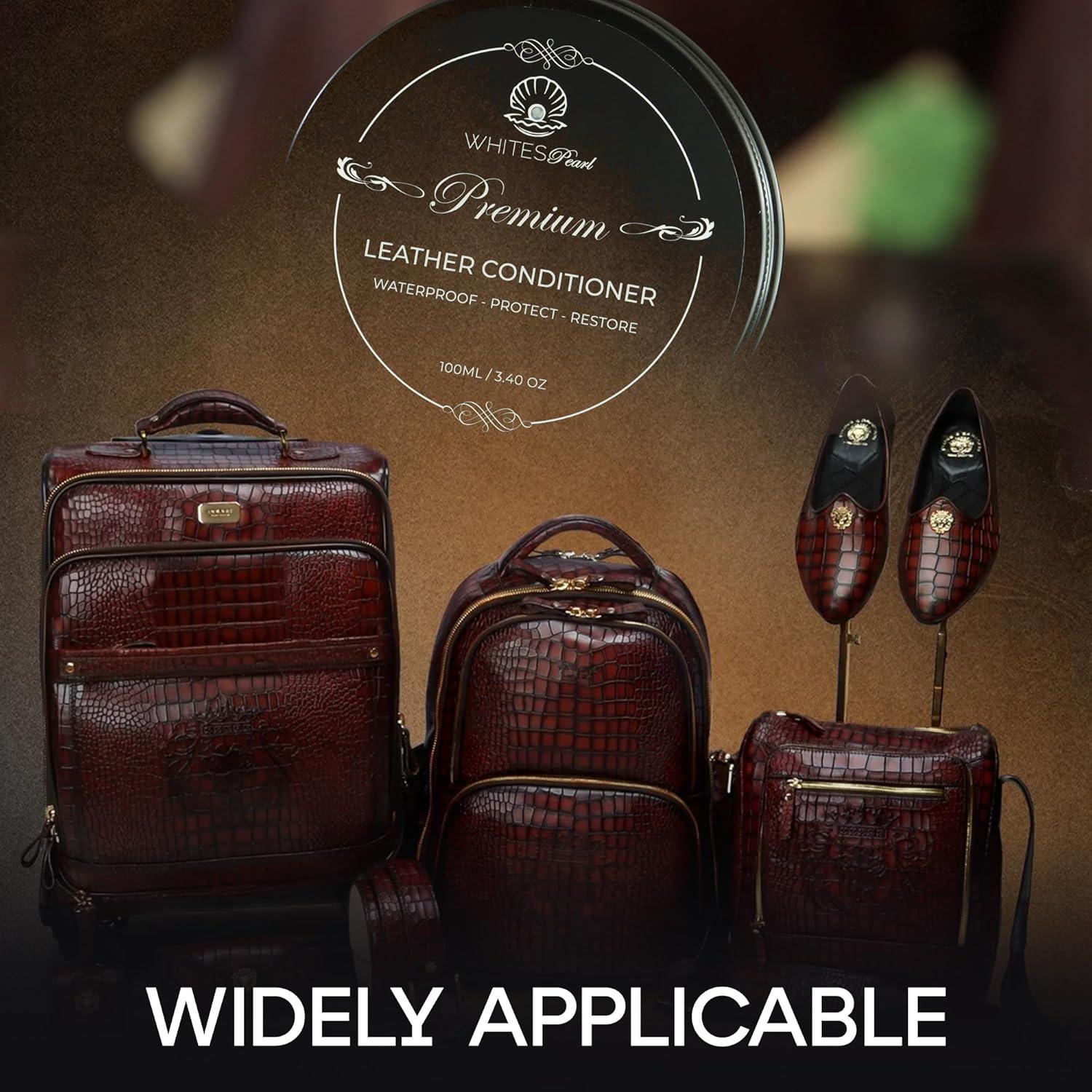 Acondicionador de Cuero Whites Pearl 108.86g - Limpiador y Protector