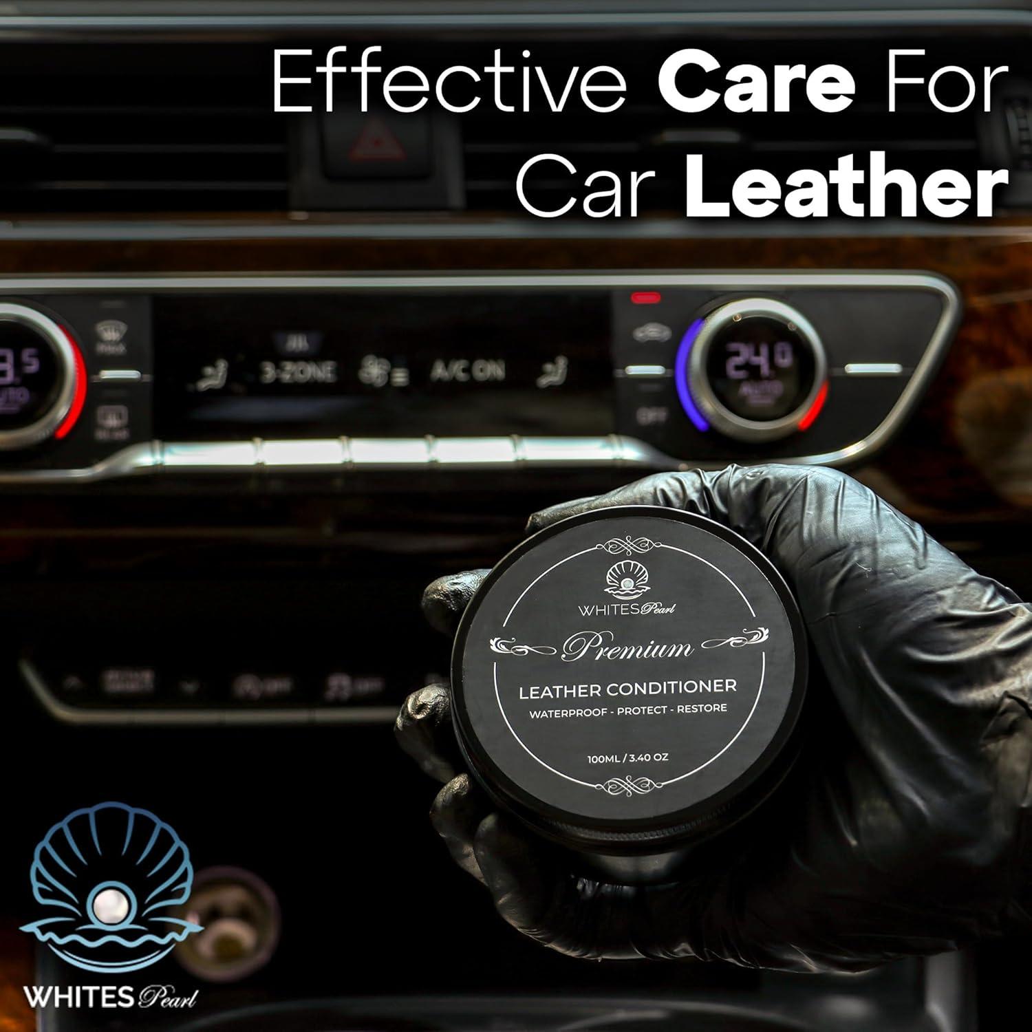 Acondicionador de Cuero Whites Pearl 108.86g - Limpiador y Protector