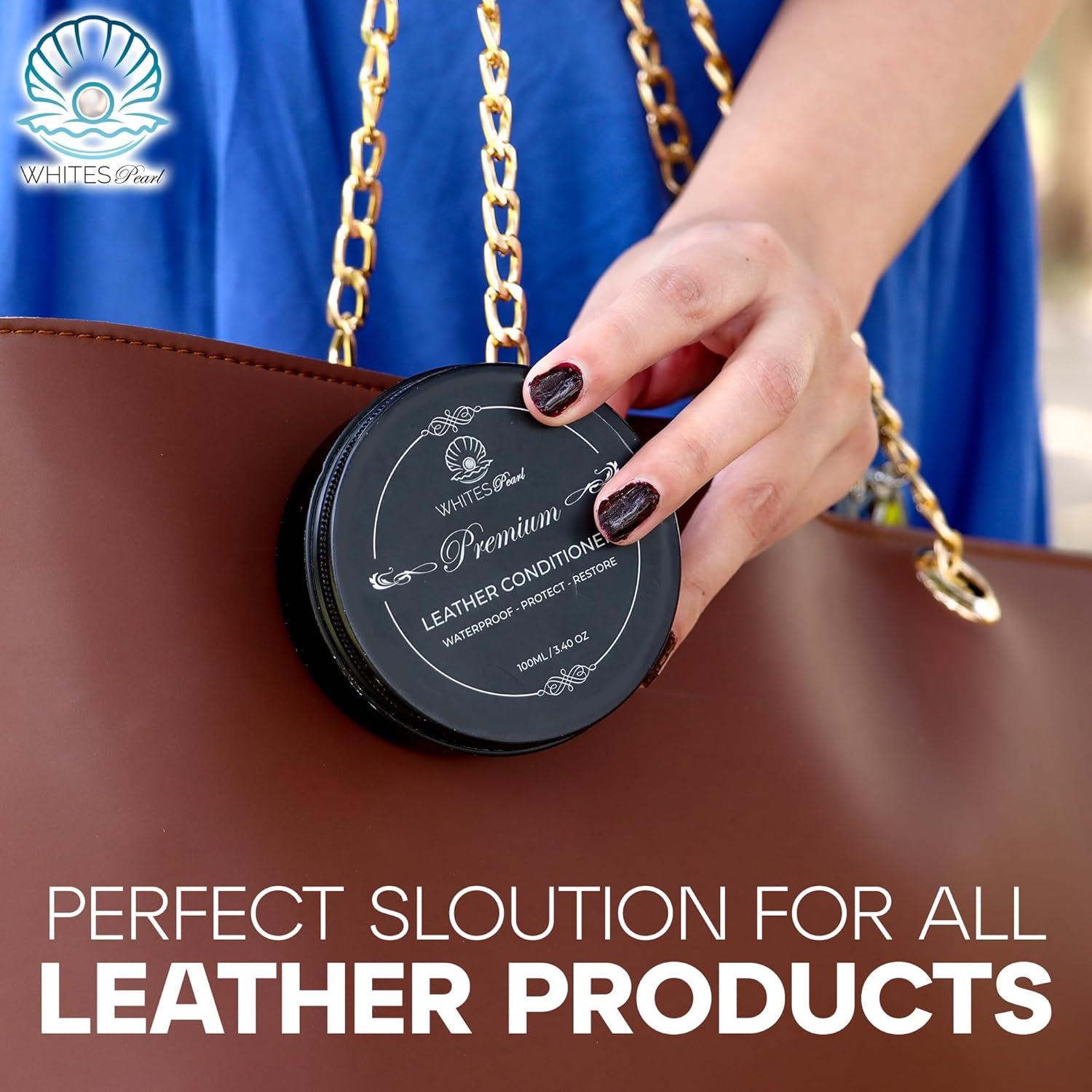 Acondicionador de Cuero Whites Pearl 108.86g - Limpiador y Protector