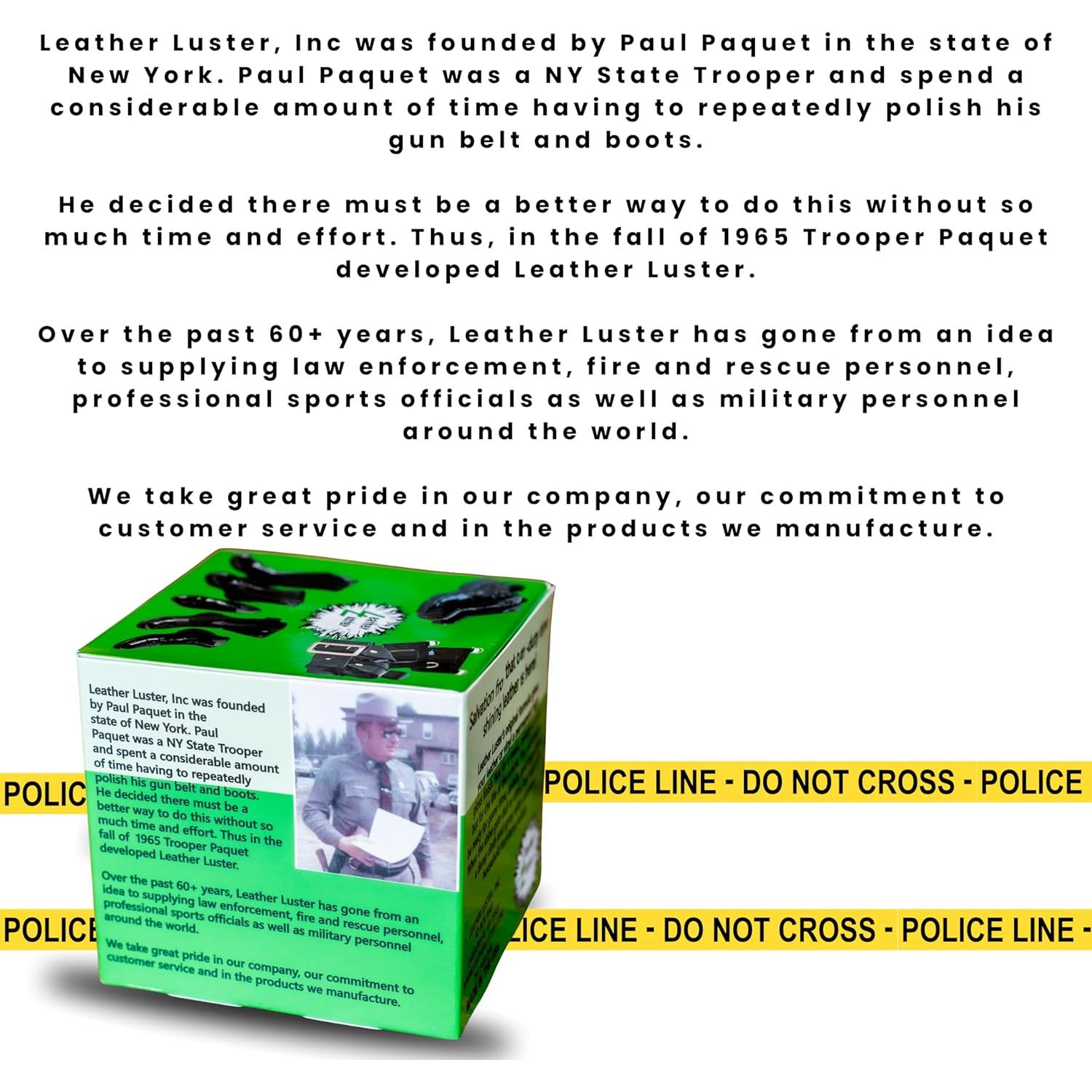 Pulidor de Cuero Leather Luster Kit Original 12oz - Brillo Duradero