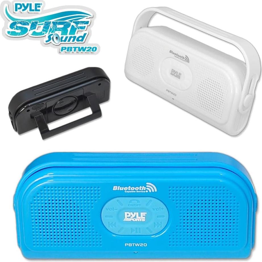 Altavoz Portátil Pyle PBTW20WT Bluetooth Resistente al Agua