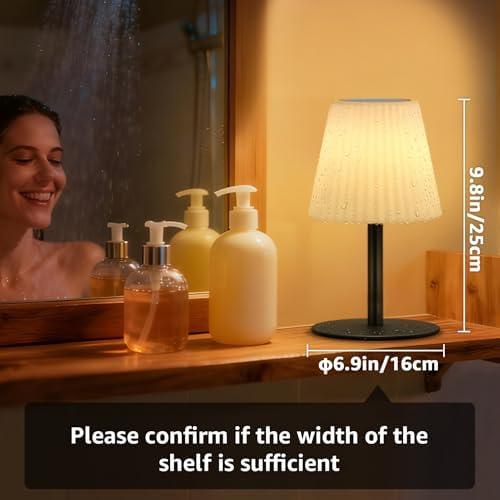 Lámpara de Ducha con Altavoz NiceBuy IP44 RGB Recargable