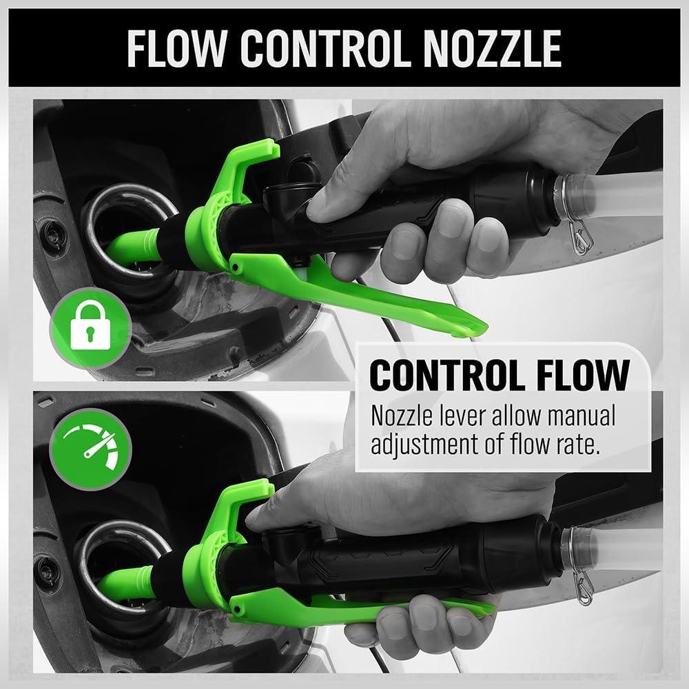 Bomba de Transferencia de Líquido a Batería SWANLAKE 9.1 L/min