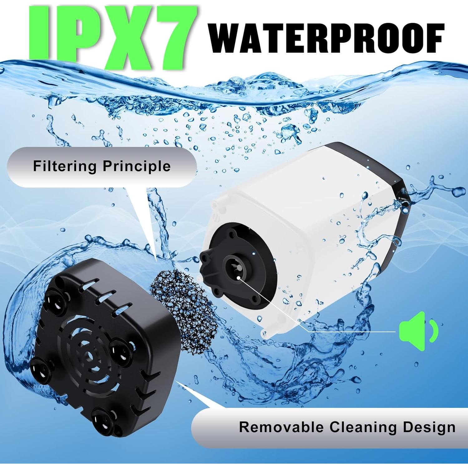 Ducha Portátil Spopal 6000mAh Camping Recargable LED 4 Modos