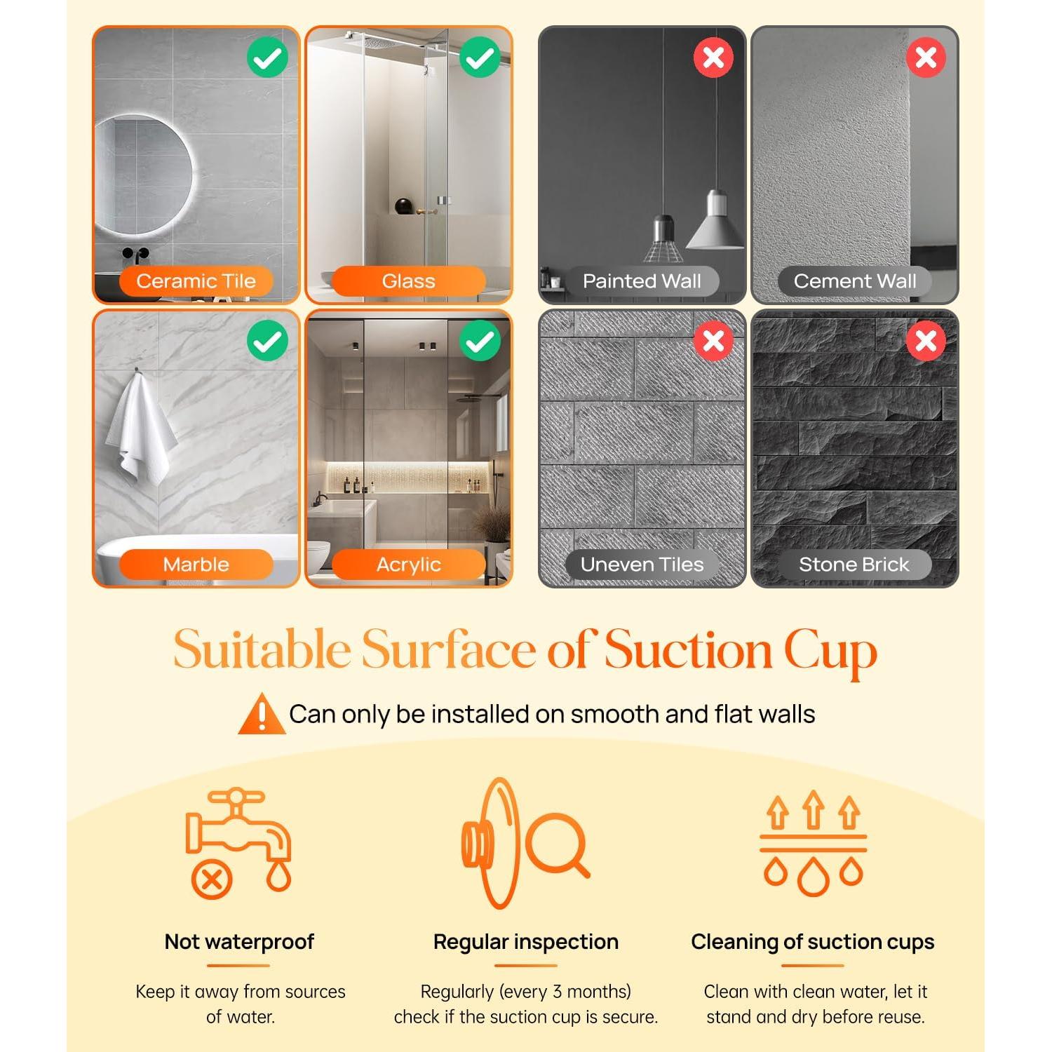 Espejo de Maquillaje Gospire 24.9cm Doble Cara 1X/10X Iluminado