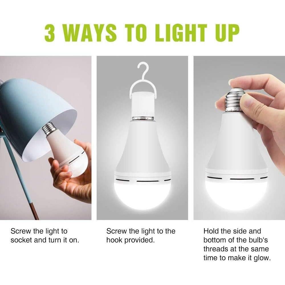 Bombilla de Emergencia Recargable Neporal 15W Cálido Suave