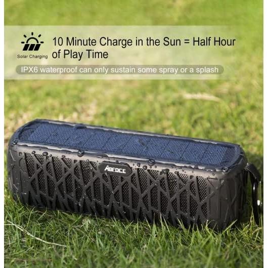 Altavoz Bluetooth Solar ABFOCE ES-T61 5000mAh 60h Negro