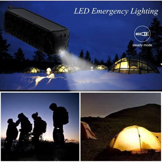 Altavoz Bluetooth Solar ABFOCE ES-T61 5000mAh 60h Negro