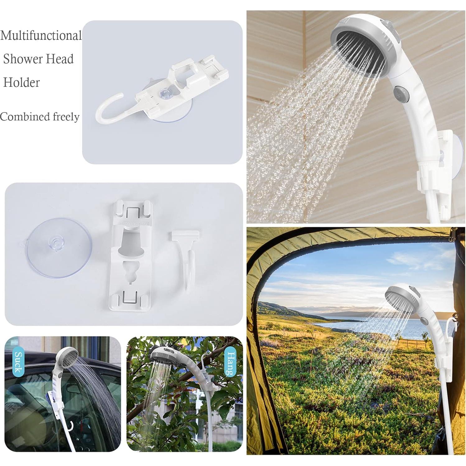 Ducha Portátil Eléctrica Martillo de Hierro 5000mAh