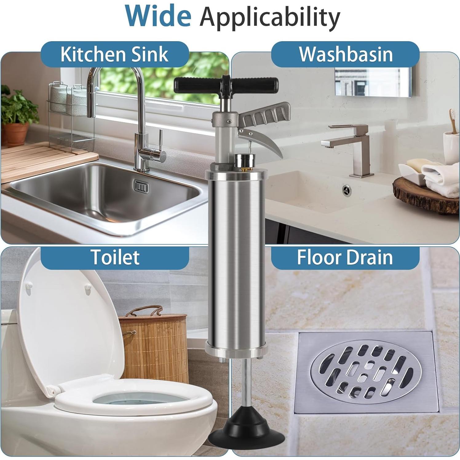 Desatascador de Inodoro Olpchee Alta Presión 3.16 kg Ecológico