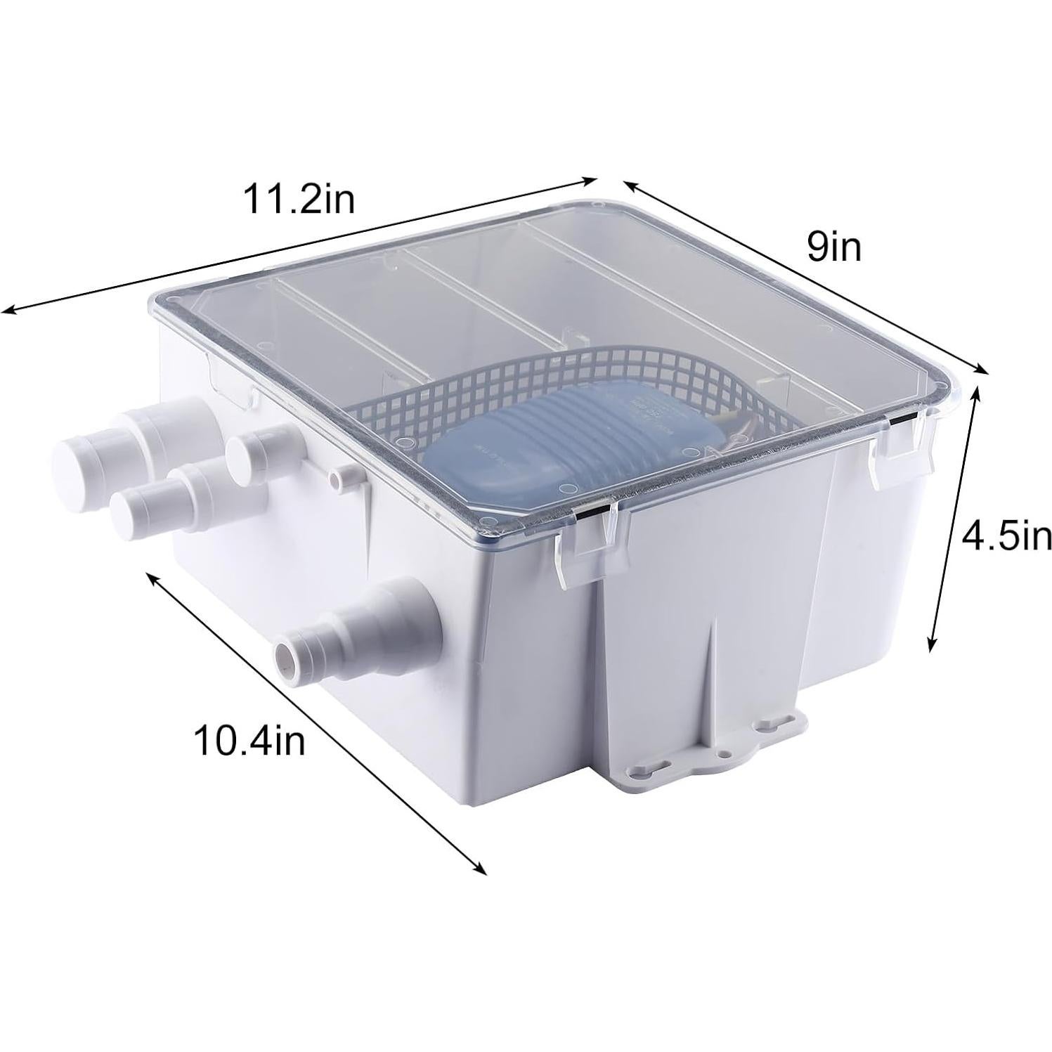 Bomba de Drenaje de Ducha Marina NovelBee 750 GPH 24V