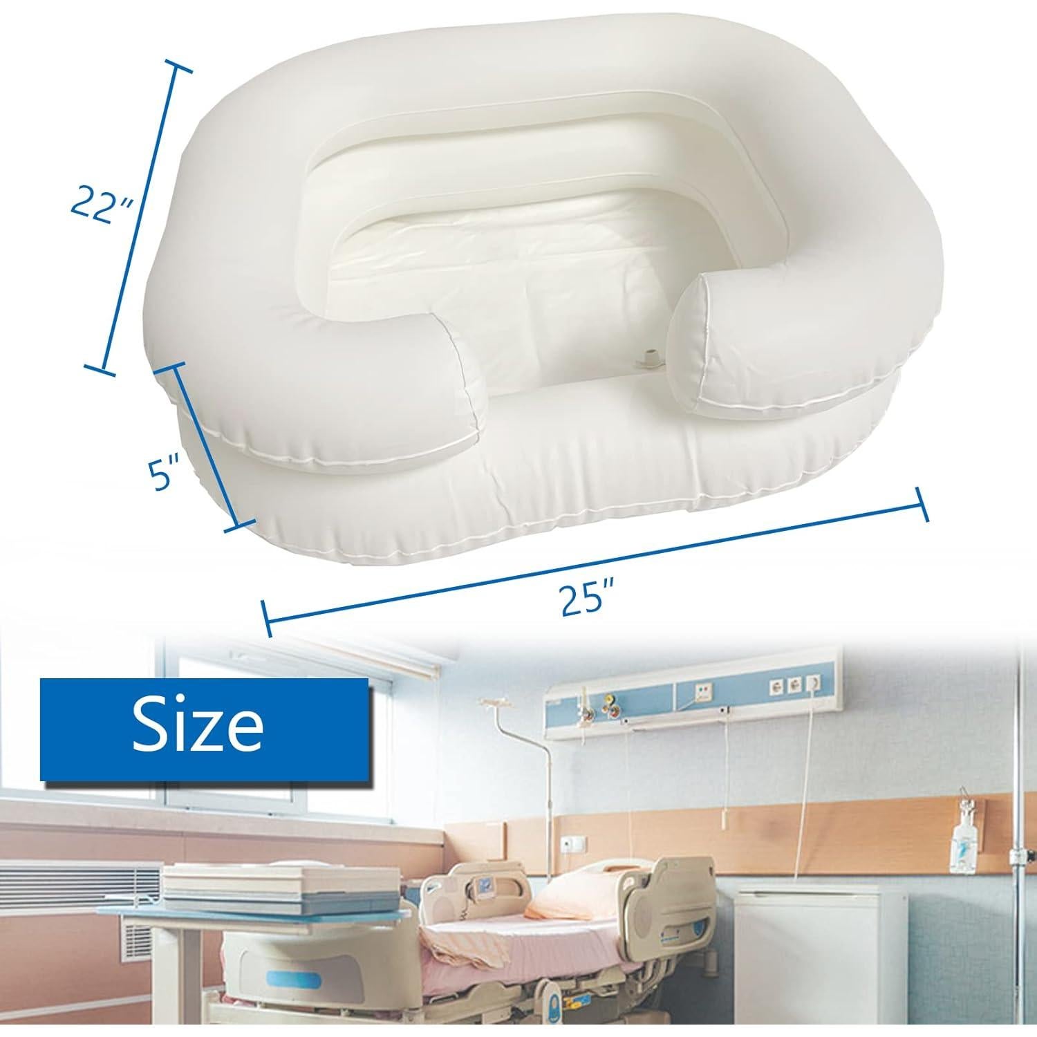 Sistema de Ducha Portátil MESINURS con Cuenca Inflable 9.46L