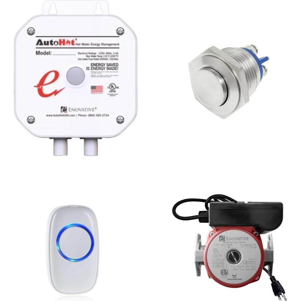 Controlador de Agua Caliente AutoHot DR000A Eléctrico Inalámbrico