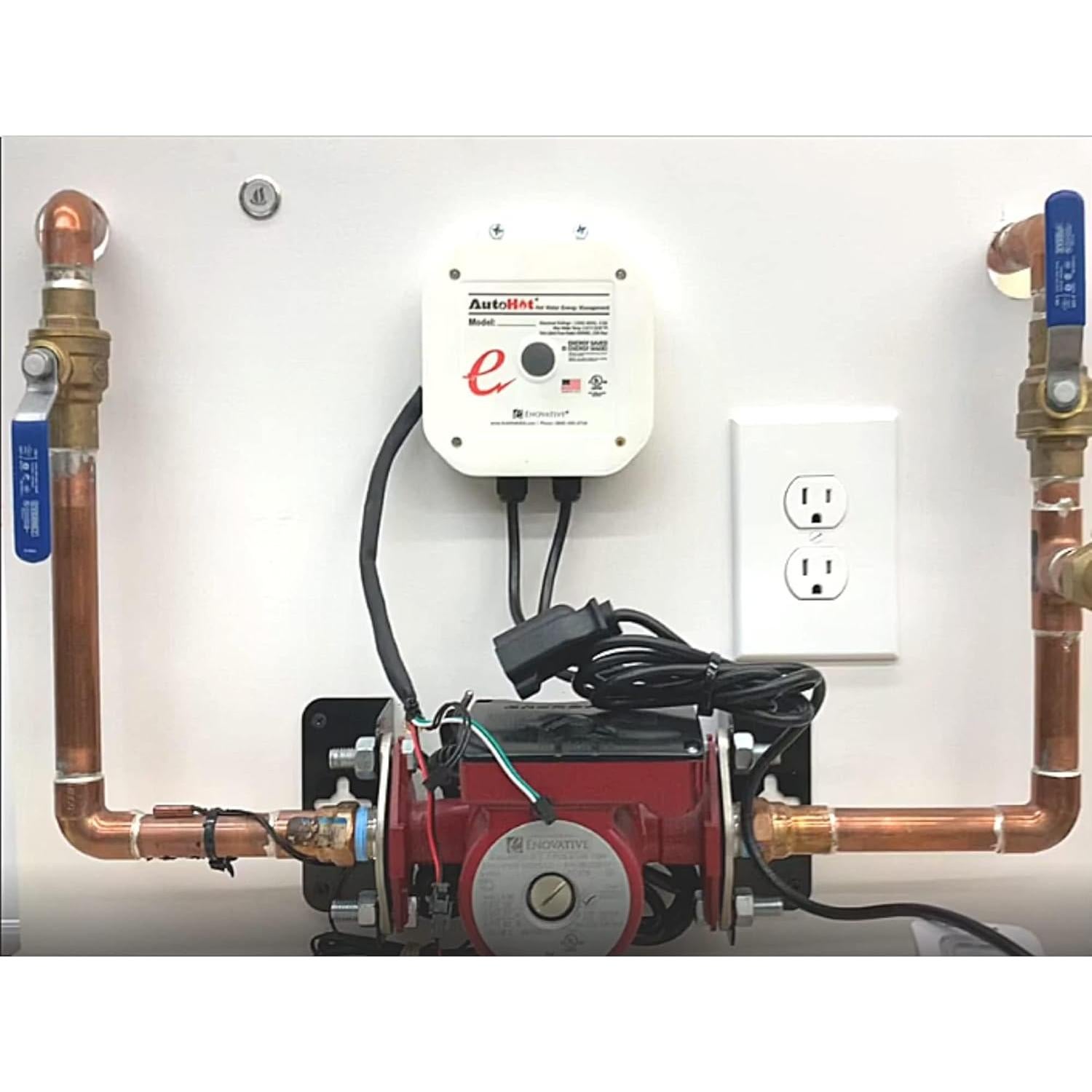 Controlador de Agua Caliente AutoHot DR000A Eléctrico Inalámbrico