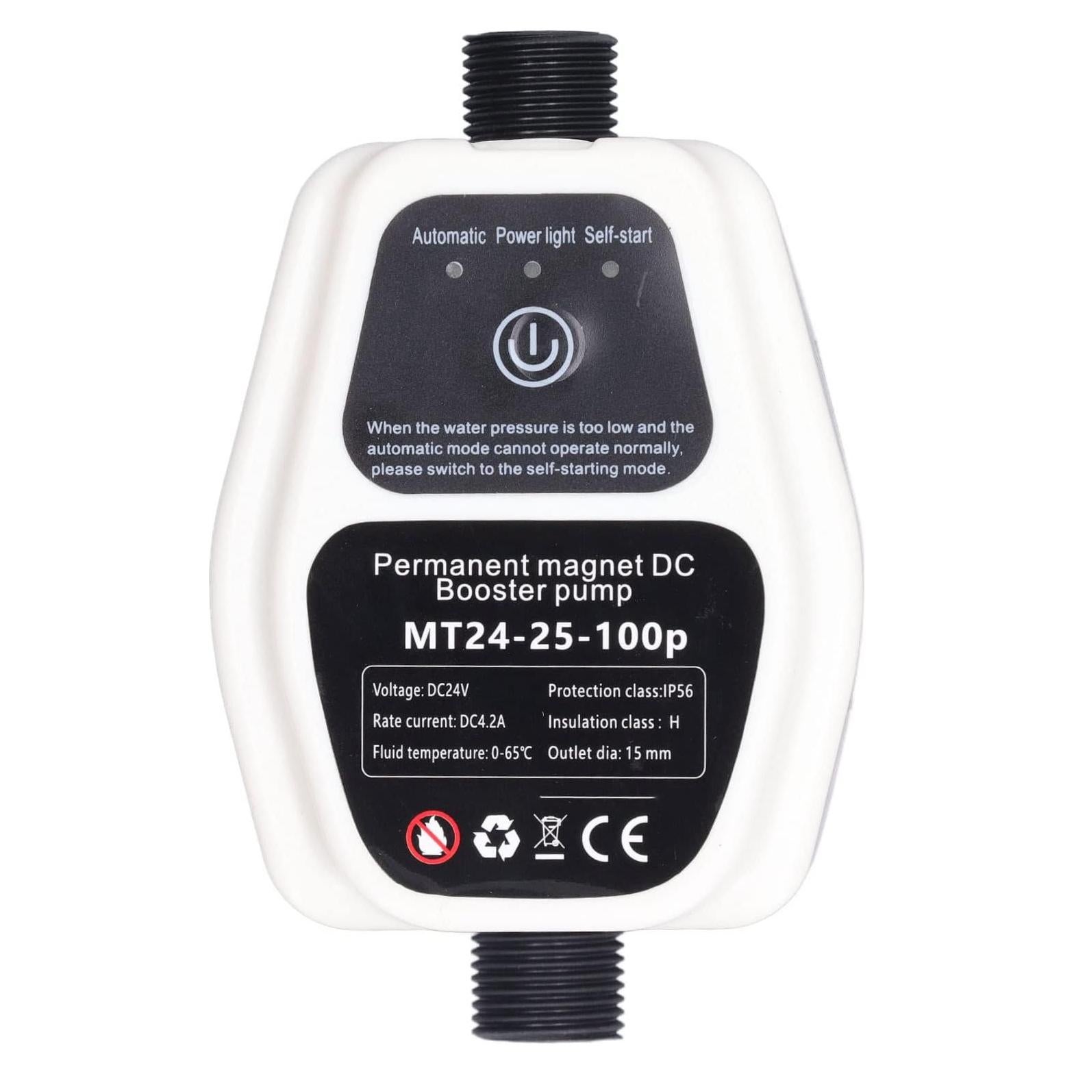 Bomba de Presión Booster 24V DC 100W 25L/min Automática