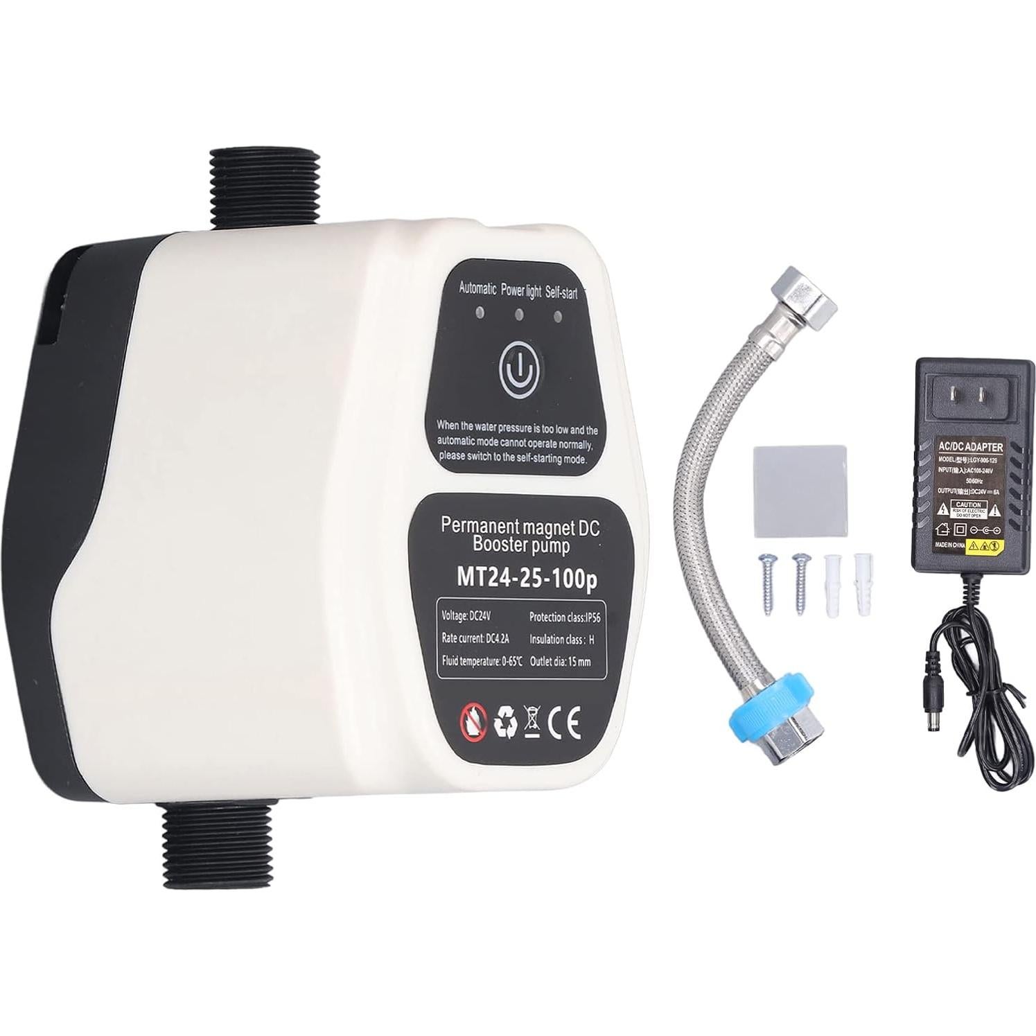 Bomba de Presión Booster 24V DC 100W 25L/min Automática