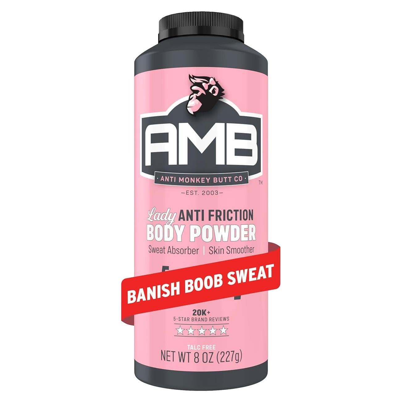 Polvo Corporal Anti Monkey Butt Lady - Sin Talco 226.8 g