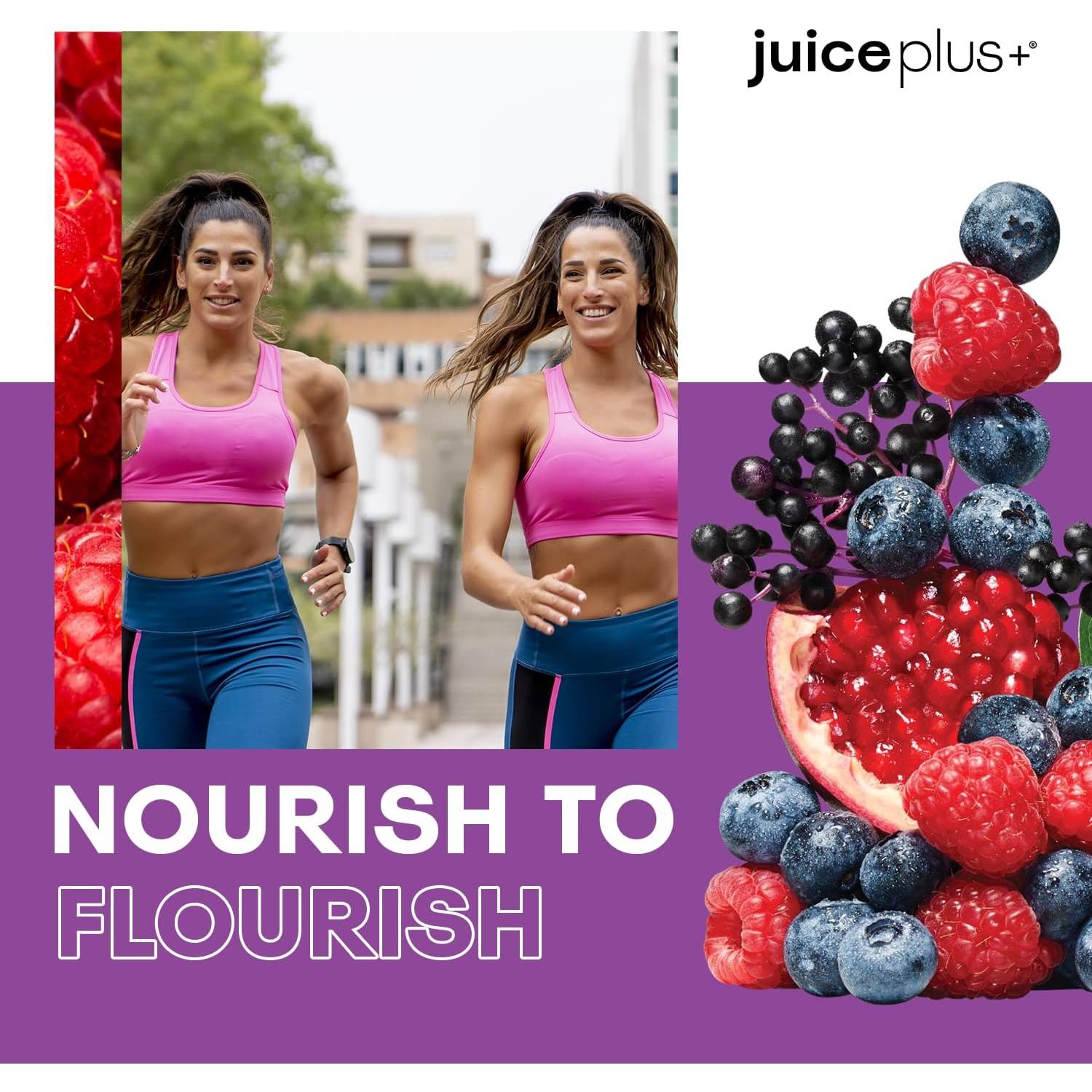 JuicePlus+ Mezcla de Bayas 60 Porciones - Vegano, Sin Gluten