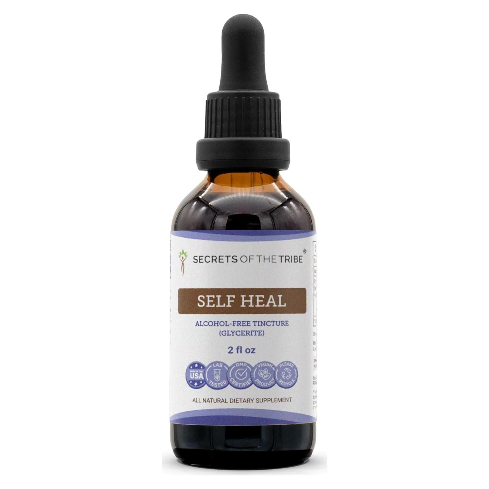 Extracto Líquido Sin Alcohol Prunella Vulgaris 59.15 ml - Secretos de la Tribu