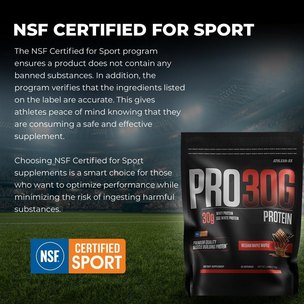Proteína de Suero ATHLEAN-X PRO-30G 30g Galleta Waffle Arce