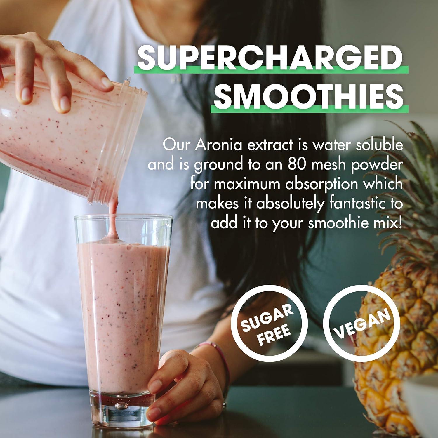 Extracto en Polvo de Aronia 20:1 Samsara Herbs 113g - Antioxidante