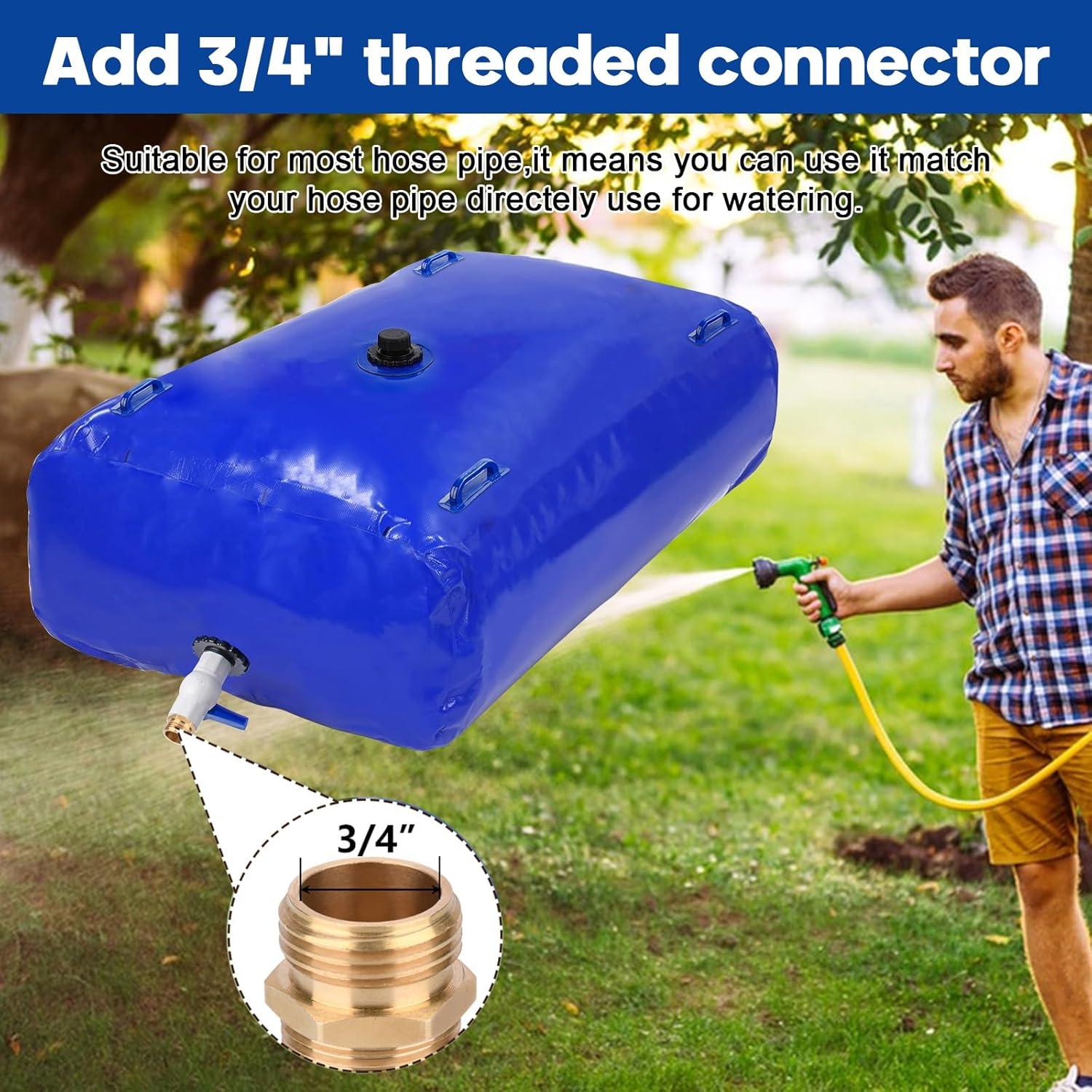 Bolsa de Almacenamiento de Agua TooTaci 500L PVC Plegable