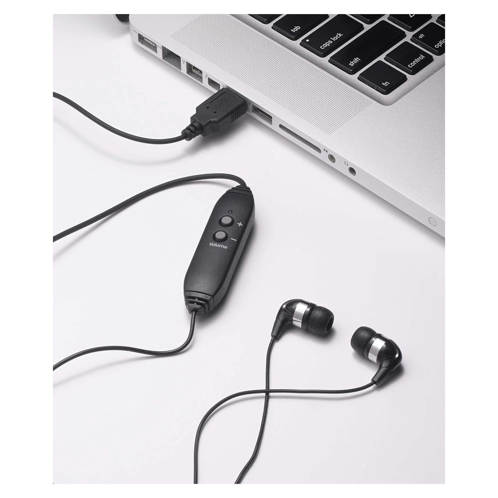 Auriculares Intrauditivos VEC Spectra USB con Micrófono