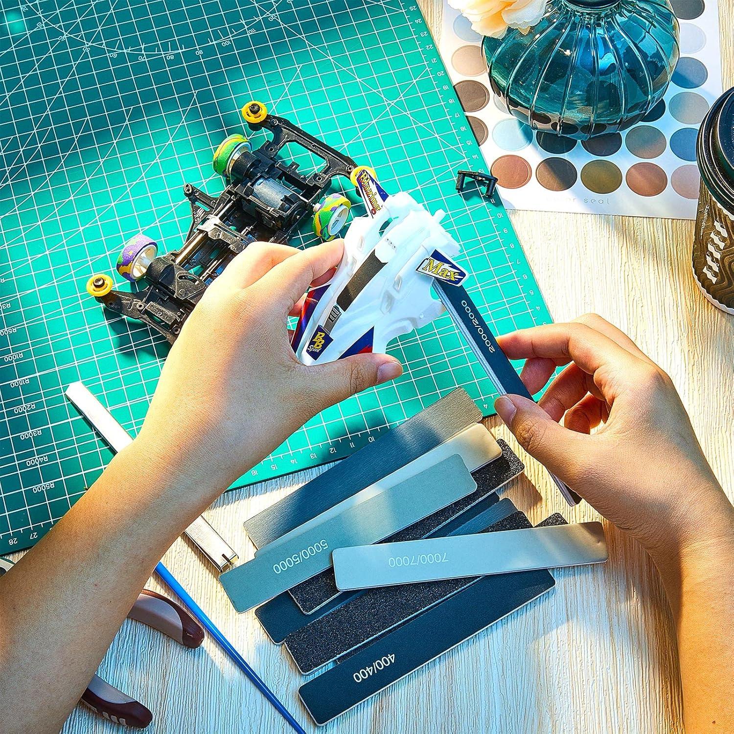 Palos de Lijado 20 Pcs Honoson para Modelos y Manualidades