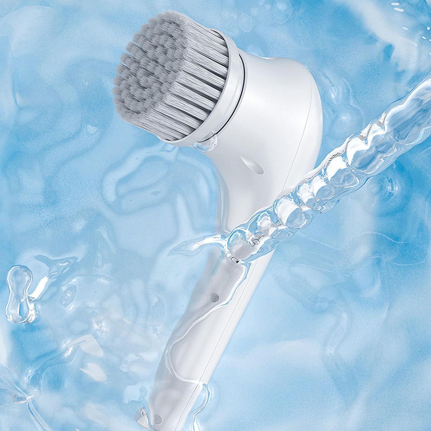 Cepillo Eléctrico de Limpieza NINESHE con 5 Cabezas Recargable