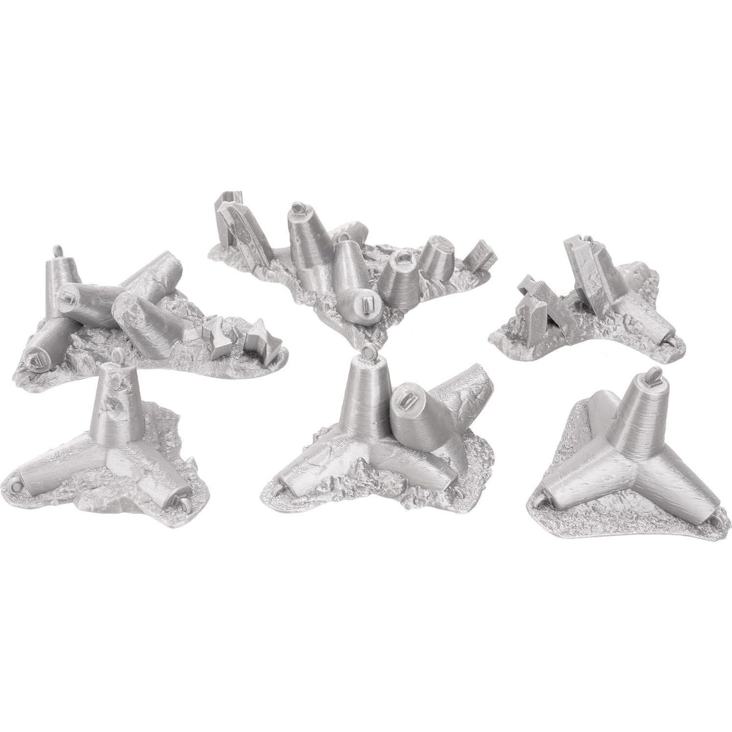 Conjunto de Terreno de Guerra Bunkers 28mm - Terreno de Mesa