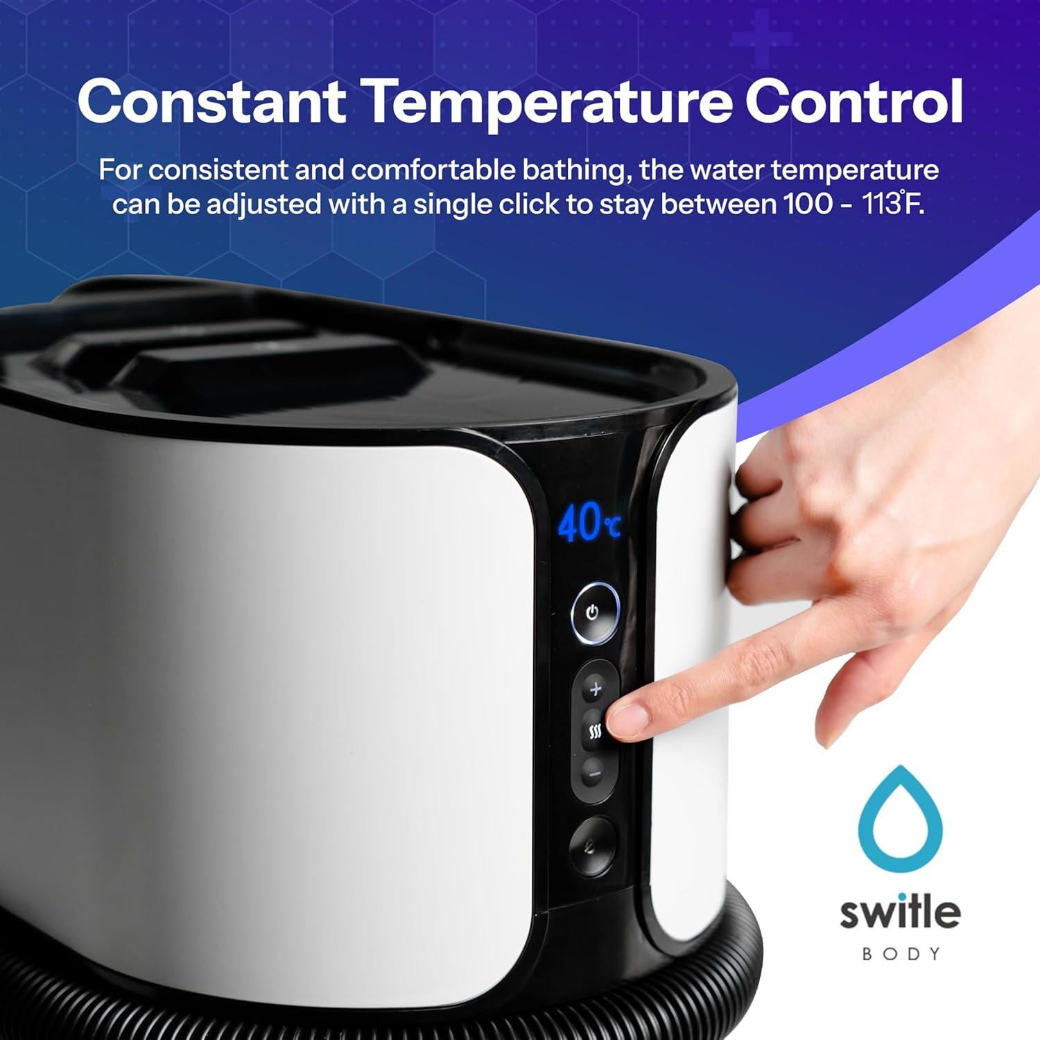 Sistema de Ducha Portátil Switle - Baño en Cama para Ancianos